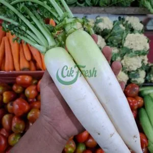lobak 1kg segar cikfresh