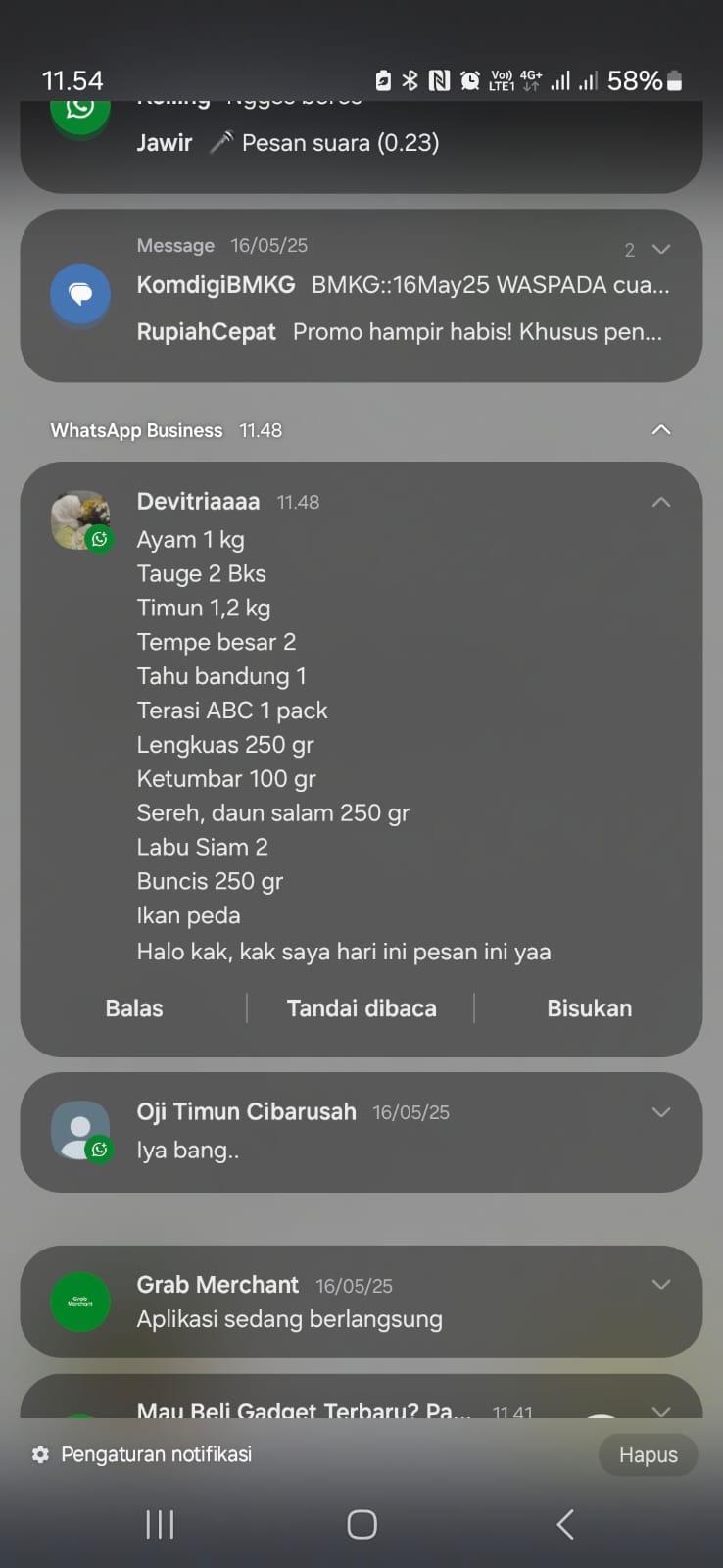 Tentang Kami 2 testimoni pembelian pelanggan cikfresh