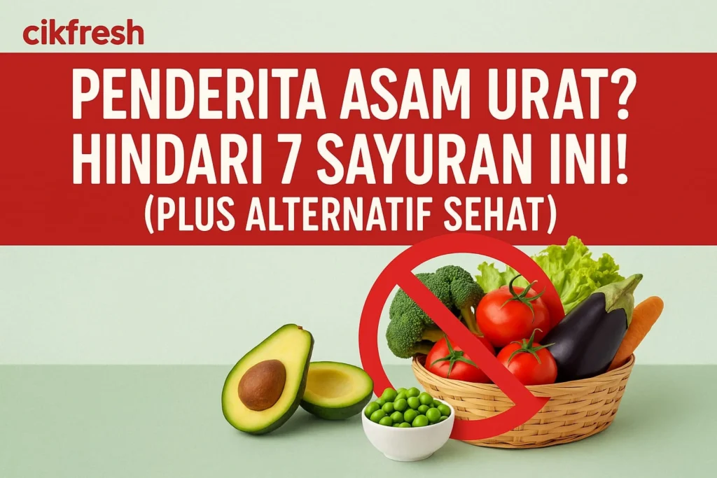 Penderita Asam Urat? Hindari 7 Sayuran Ini! (Plus Alternatif Sehat) 2 Penderita Asam Urat? Hindari 7 Sayuran Ini! (Plus Alternatif Sehat)