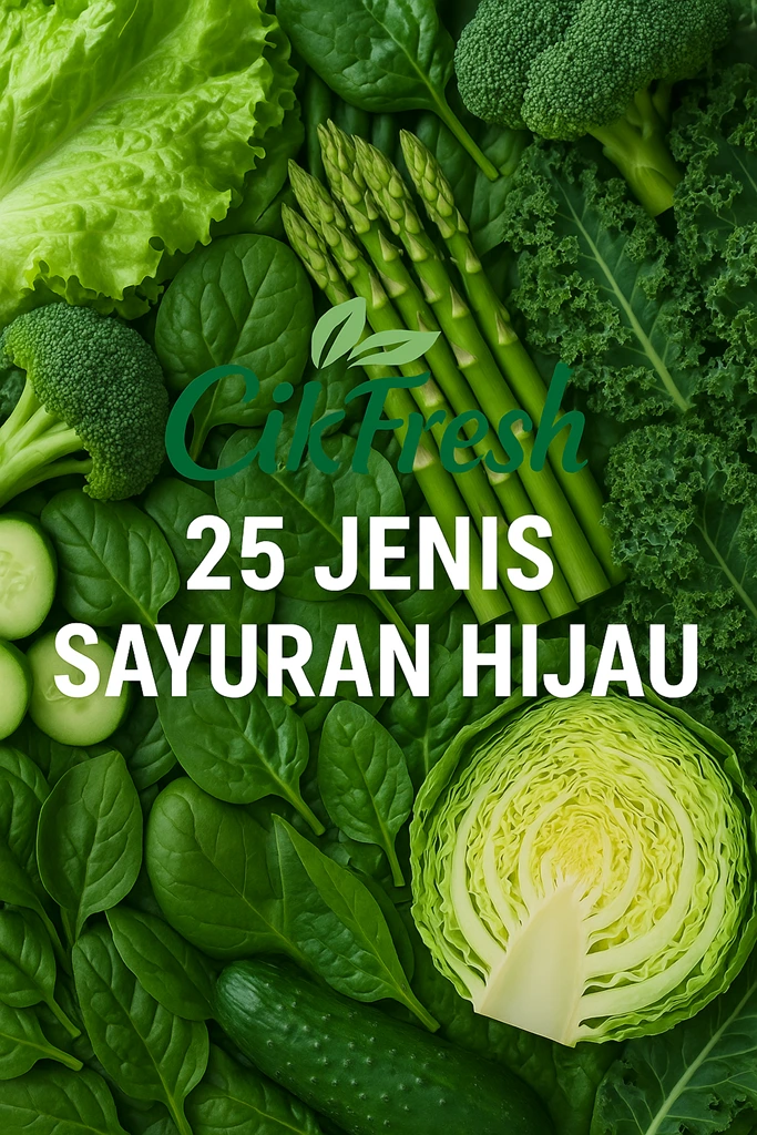 25 Jenis Sayuran Hijau Paling Sehat & Segar Bergizi Tinggi 1 25 Jenis Sayuran Hijau Paling Sehat & Segar Bergizi Tinggi