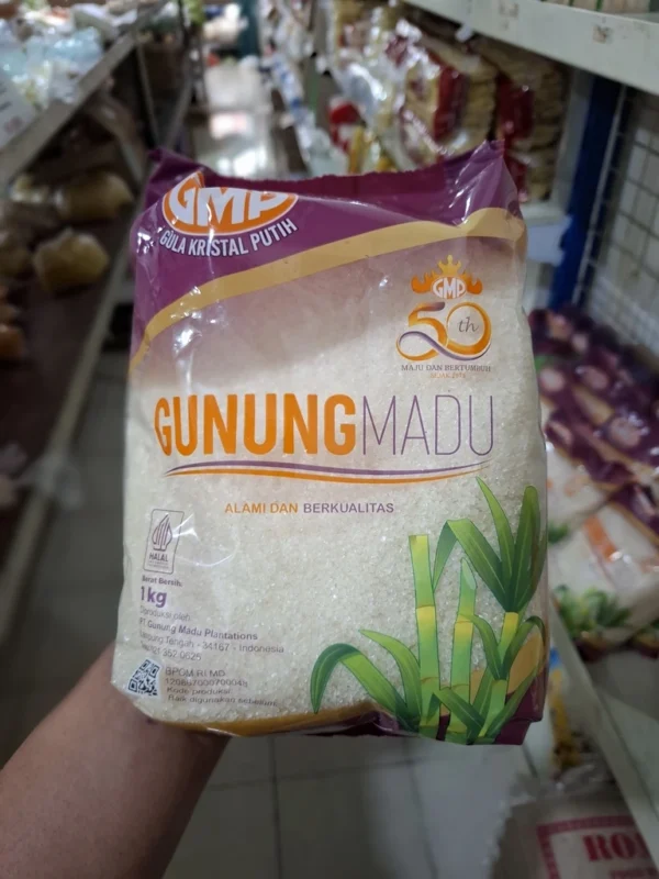 Gula Pasir GMP 1000gr – Pemanis Berkualitas untuk Masakan & Minuman Sehari-hari