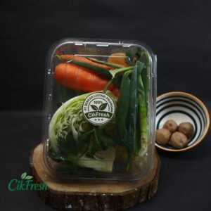sayur pack sop topping bakso