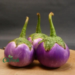 terong bulat ungu (terong gelatik) Cikarang Cikfresh