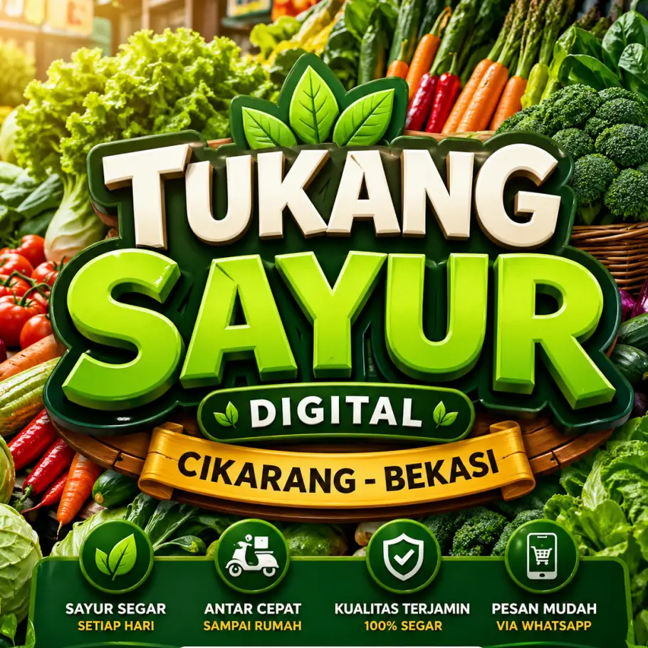 tukang sayur digital cikarang bekasi