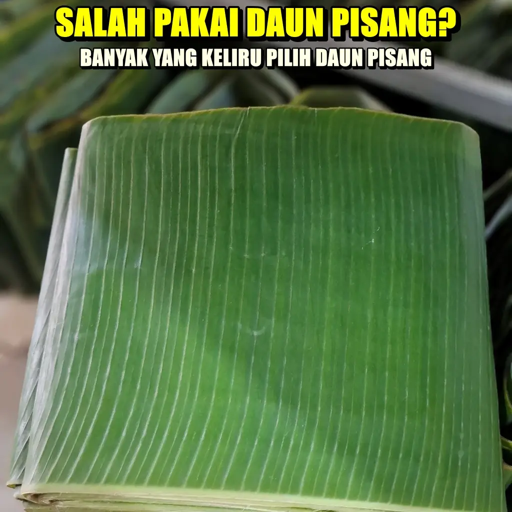 jual daun pisang cikarang terdekat siap antar