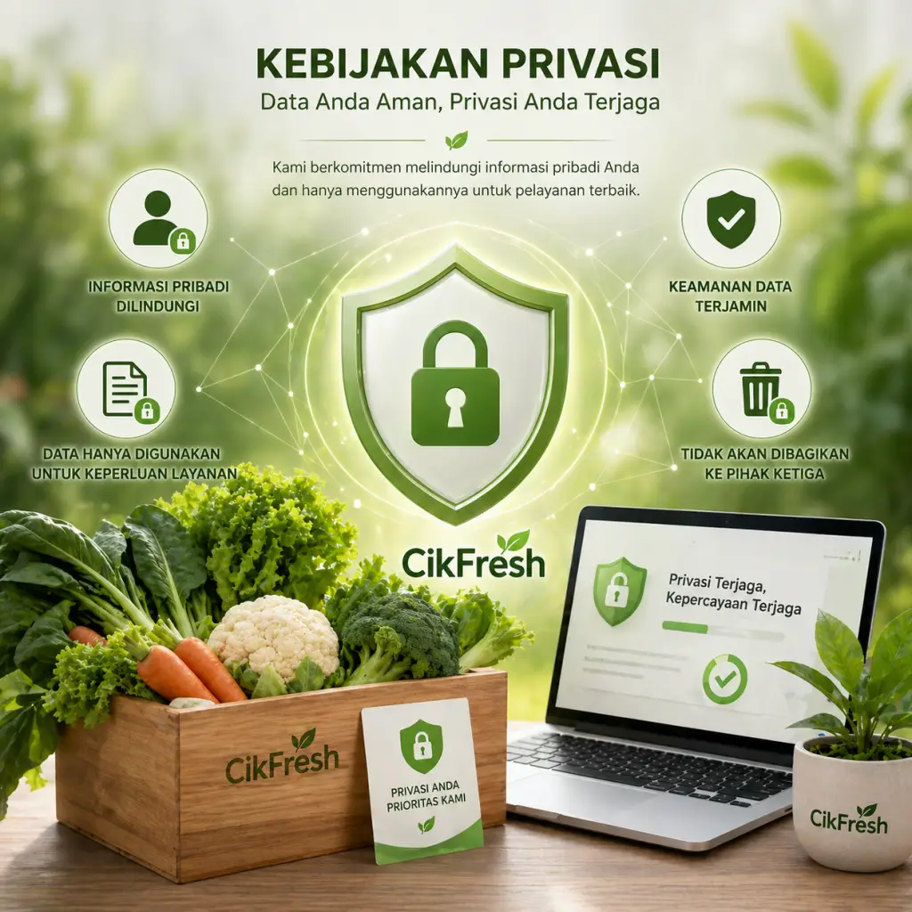 kebijakan privasi cikfresh