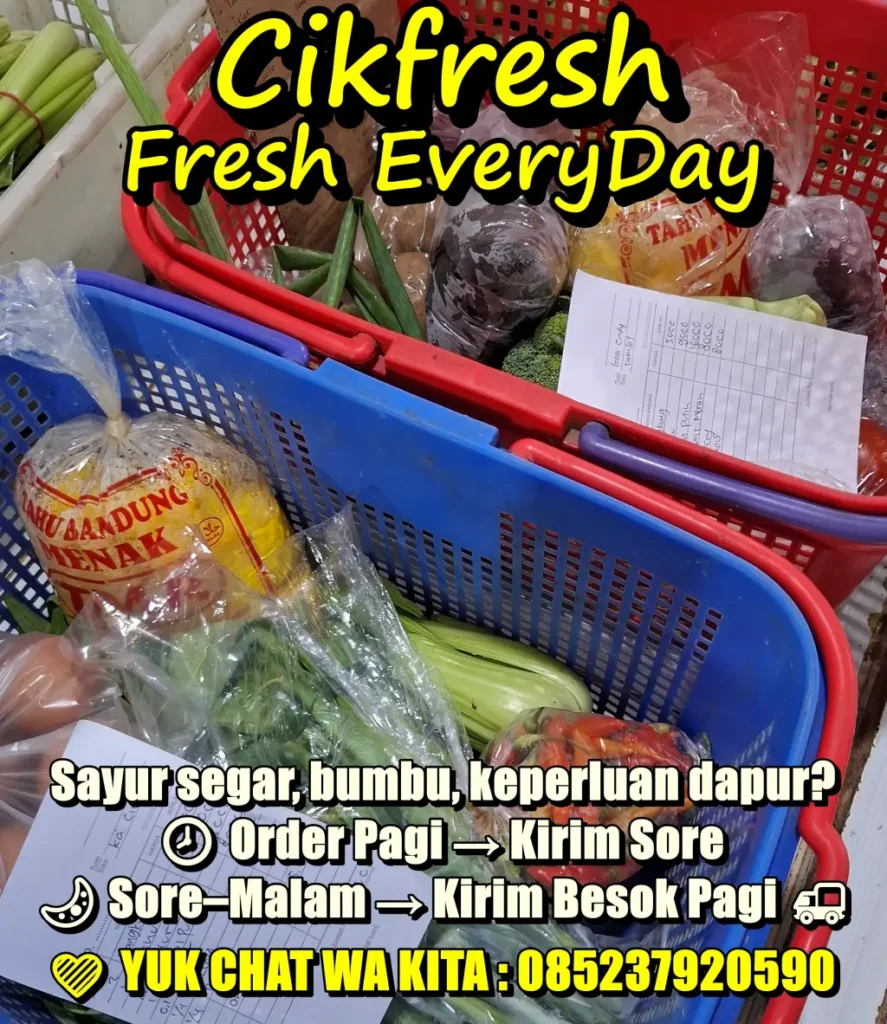 sayur online lippo cikarang gratis ongkir
