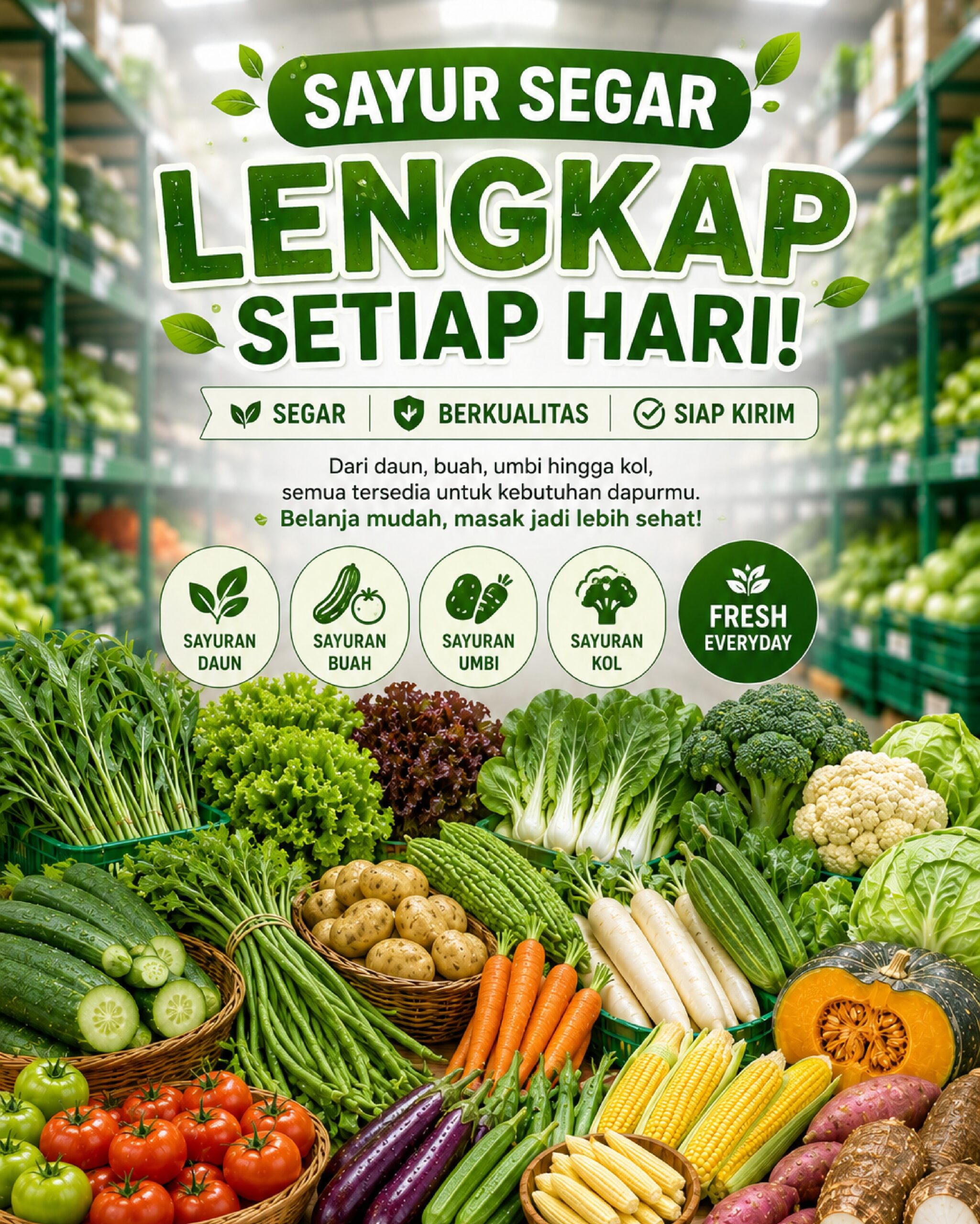 update harga sayuran cikfresh terbaru